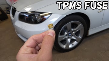 TPMS FUSE LOCATION BMW E90 E91 E92 E93