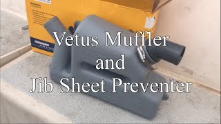 Contessa 26 Refit ep.24 - Muffler and Jib Sheet Preventer