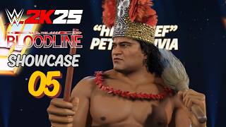 WWE 2K25 - Showcase: "High Chief" Peter Maivia vs George Steele | Bloodline Dynasty (Fantasy Match)