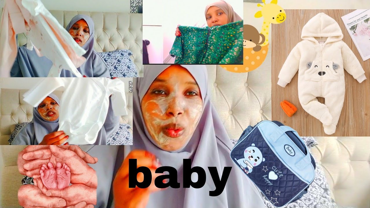 SIDE ISKUGU DIYARIYA.BABY BAG MAXASE  KU JIRA,🤱