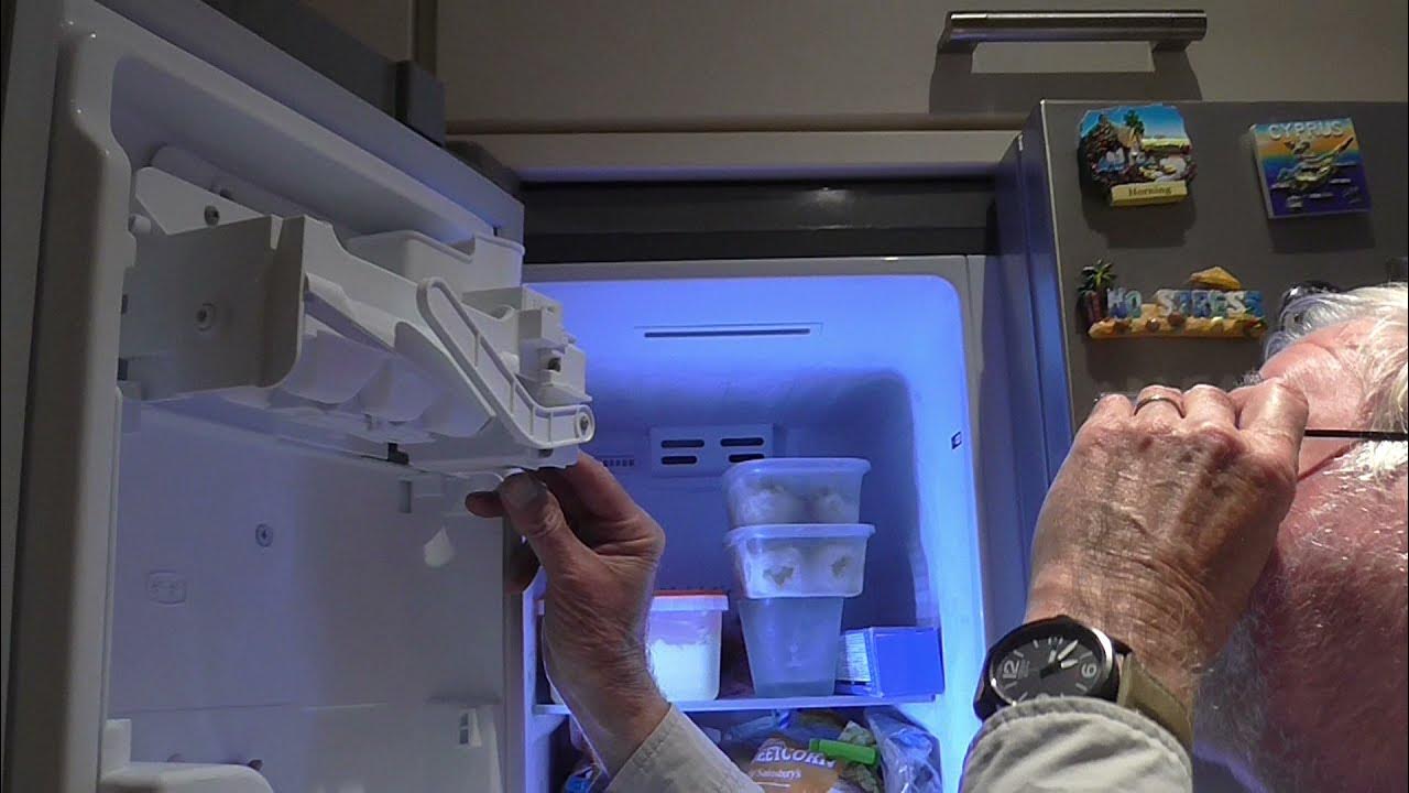 How to Fix an LG Non Plumbed Fridge Freezer Ice Maker Problems fixed