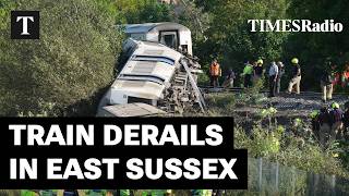 Train Derails in East Sussex Prompting Major Emergency Response