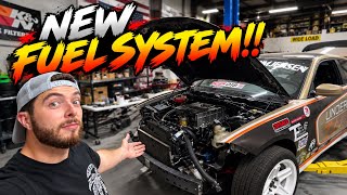 New TRIPLE Pump Fuel System For my Hellcat Driftcar!!
