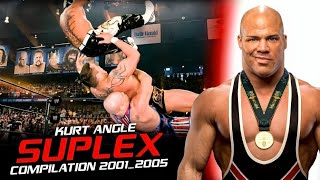 Kurt Angle Suplex Compilation: The Olympian's Most Epic Suplexes in WWE History!"