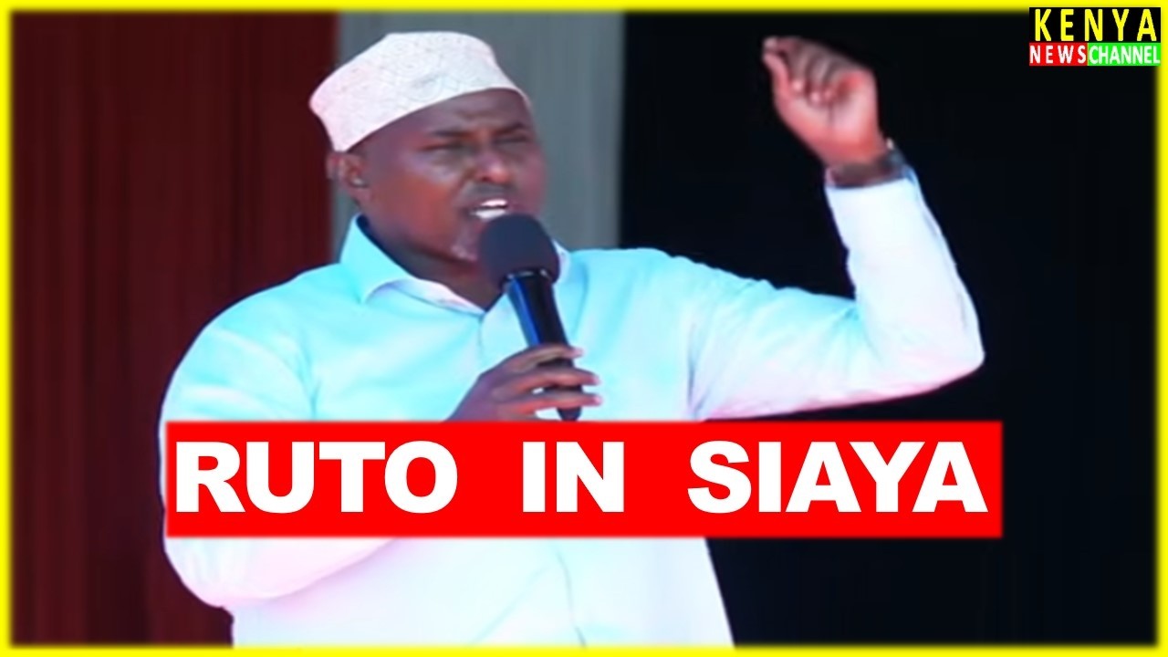 ЭТОТ ЧЕЛОВЕК 😂 Послушайте, что Джунет Мохамед сказал Руто сегодня лично в Сиайе.