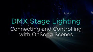DMX Stage Lighting with Scenes
