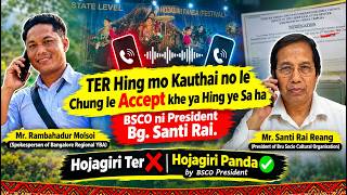 TER Hing mo Kauthai no le Chung le Accept khe ya Hing ye Sa ha BSCO ni President Bg. Santi Rai.