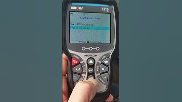 How to do a I/M Monitor Test with an Innova 5210