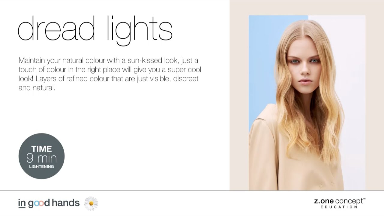 How To DREAD LIGHTS quick color and lightening service - YouTube