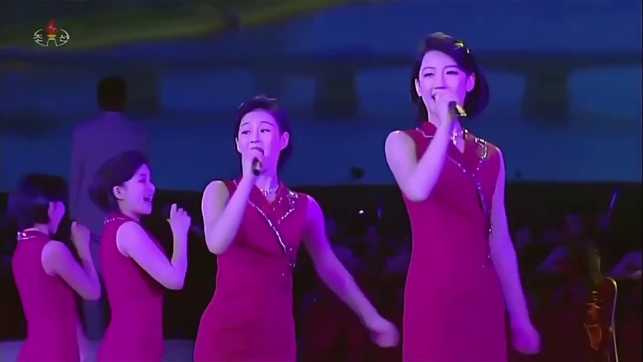 Samjiyon Orchestra - One great family &amp; Advancing Socialism - YouTube