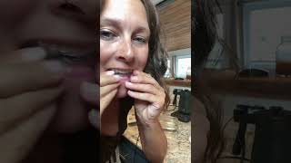 Sorry but I’ll stick with my cheap ones! Haha #mouthguard #teethgrinding #realreviews