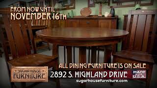 Solid Wood Dining Room Sets In Salt Lake City, Ut Sugar House Furniture Mission Style Furniture