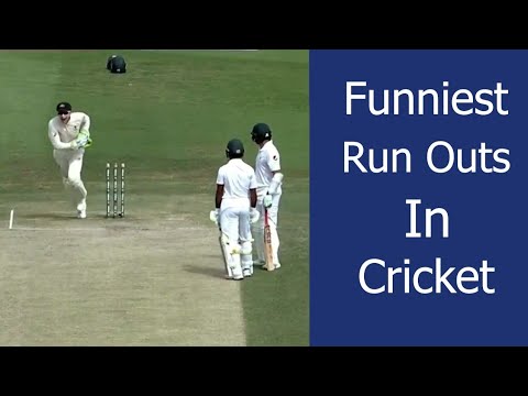 Top 6 Funniest Run Outs In Cricket History - Absolute Brainfade