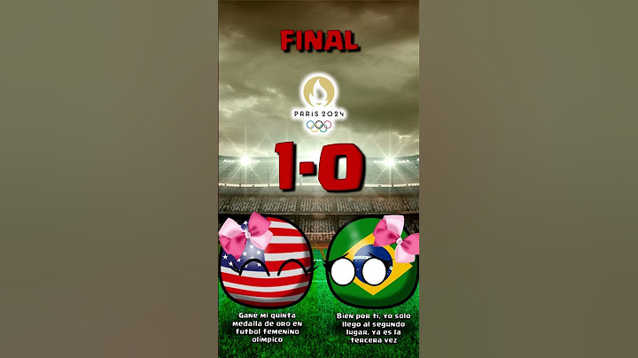FINAL |  ESTADOS UNIDOS vs BRASIL | Futbol Femenino - JUEGOS OLIMPICOS 2024 countryballs