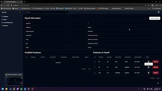 Employee Management System Demo using Shadcn, Vite + react, Spring boot