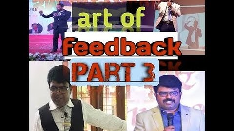 Smartvalue Art of Feedback Part 3 by Partha Bhowmick & Surojit Adhikari