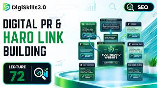 Digital PR & HARO / Connectively for High-Authority Links | SEO | Lec 72 | DigiSkills 3.0
