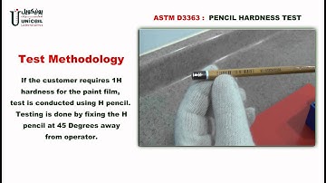 Pencil Hardness Test