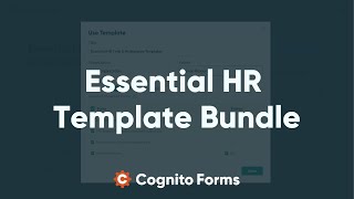 Celebrity Essential HR Template Bundle Profile