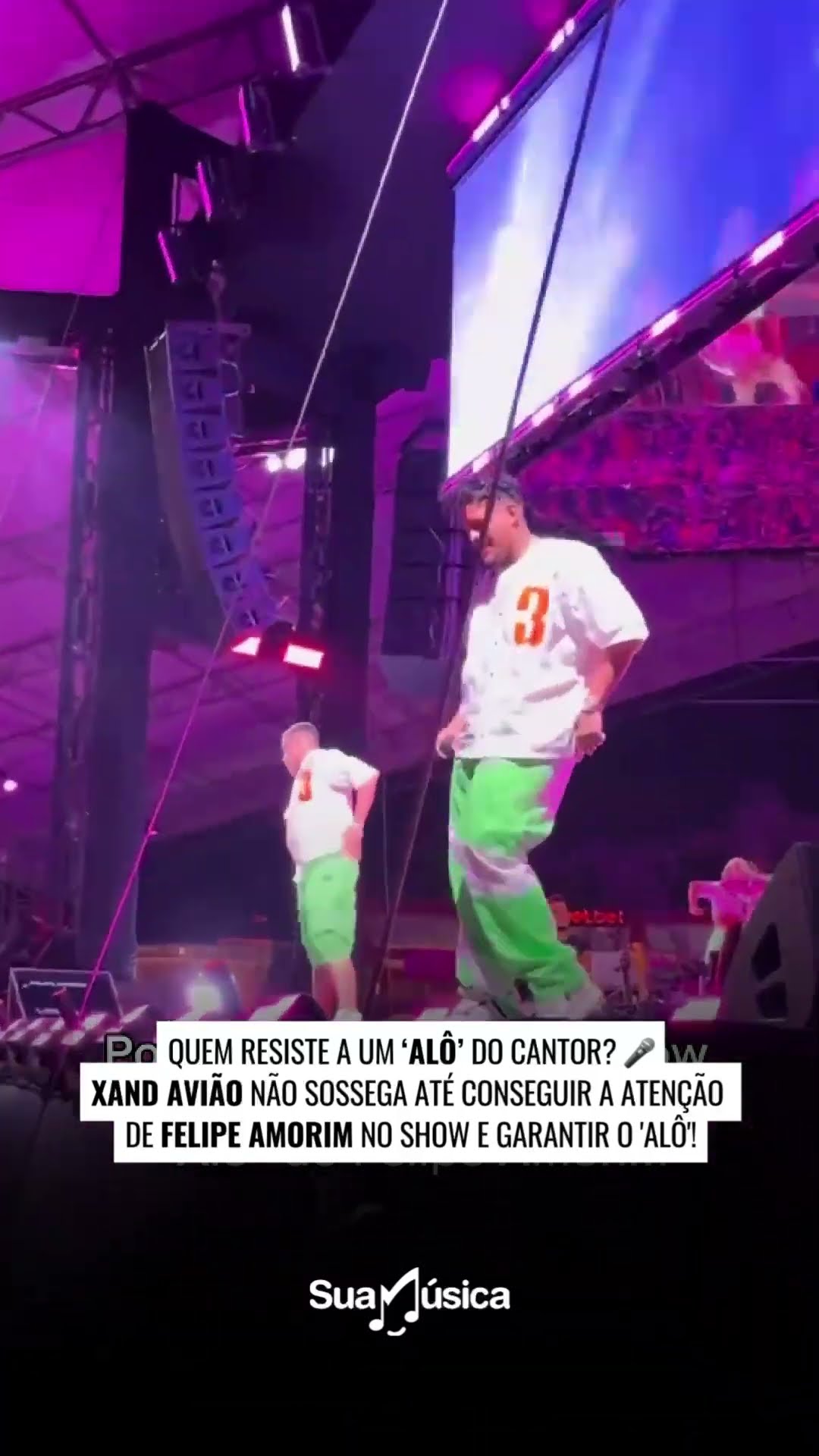 ?  #xandavião #felipeamorim #alô #forró #show