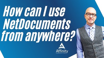 NetDocuments mobility features demo from Paul Unger