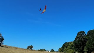 First Flights: Robbe Joy Electric Launch RC Glider - Geodetic Wing - 9th August 2022 - 2 Channel