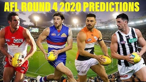 AFL Round 4 2020 Predictions