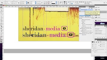 Adobe InDesign linked files