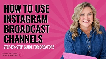 How to Use Instagram Broadcast Channels (Step by Step Guide for Creators)