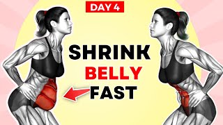 Do This 30-Min Exercise To LOSE 2 INCHES OFF WAIST | 2 Weeks LOSE BELLY FAT Challenge : DAY 4