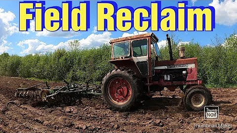 Reclaiming a Field/Brush Mowing/Plowing/Discing/Spreading Manure - DayDayNews