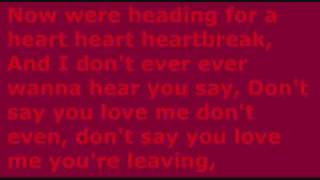 Boys Like Girls - Heart Heart Heartbreak - Lyrics