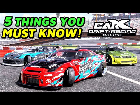 5 Things You Must Know About CarX Drift Racing Online