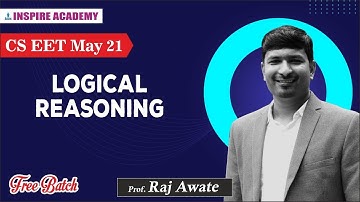 CSEET Logical Reasoning | Venn Diagram | Lecture (2 of 2) By Prof. Raj Awate #cseet