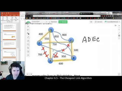 [Math 3033] The Cheapest Link Algorithm (example 2)