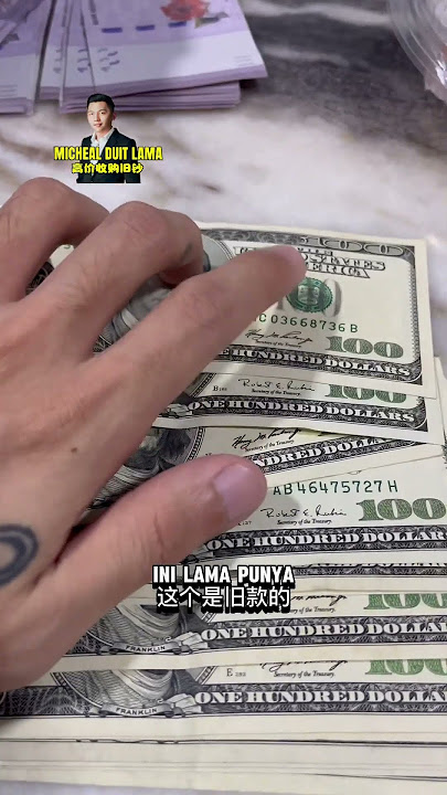 Us Dollar Boleh Tukar Di Micheal Duit Lama #michealduitlama #旧钞换现金 #melaka #johor