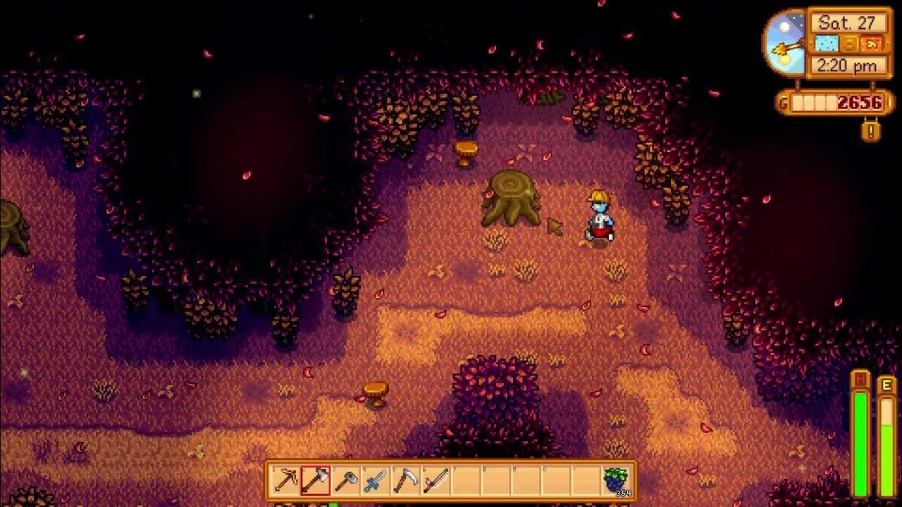 Where to find Chanterelle in the wild Stardew Valley 1.5 YouTube