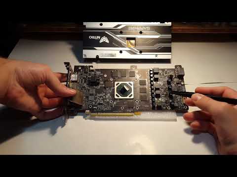 Sapphire RX 470 8G Nitro+ Типовая неисправность.