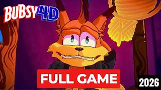 Bubsy 4D - Full Game Walkthrough | No Commentary Longplay