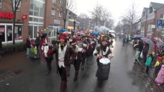 Spielmannszug Frohsinn Ost Beim Karnevalsumzug Münster Hiltrup 2016