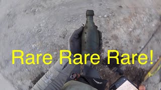 Rare Rare Rare Bottle and Relics found while Metal Detecting