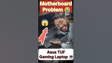 Asus TuF Gaming Laptop 💻 Motherboard problem 😱✅