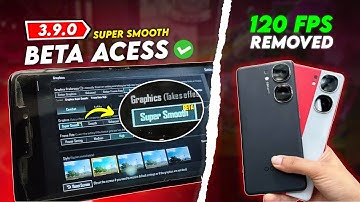 Official News 🔥 Super Smooth Graphics BGMI in 3.9 Update | 120 FPS in BGMI