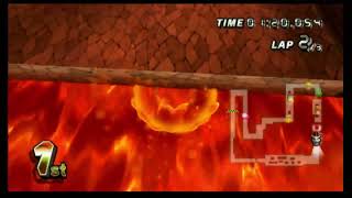 Mario Kart Wii Retro Rewind Dry Bowser Races In Gba Bowser Castle 2