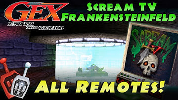 All Remotes | Frankensteinfeld - Scream TV | Gex: Enter the Gecko