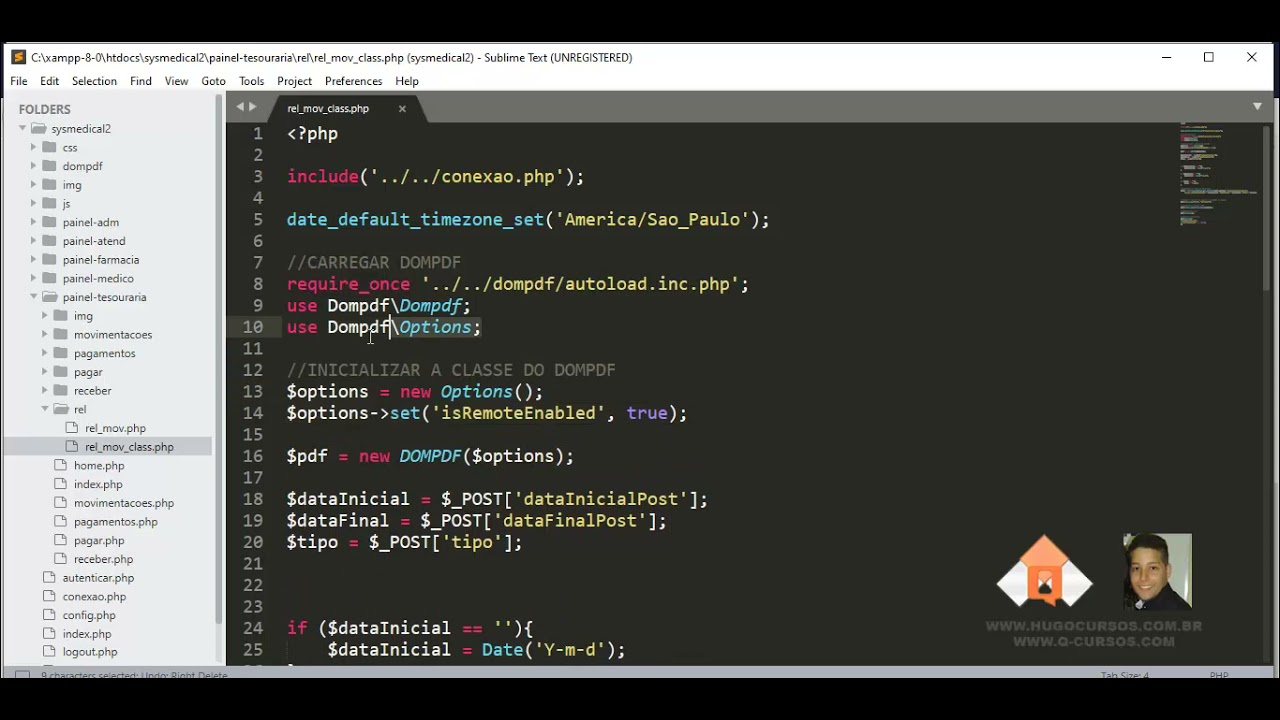 DomPDF - Todas as Versões do PHP 7 e 8 - YouTube