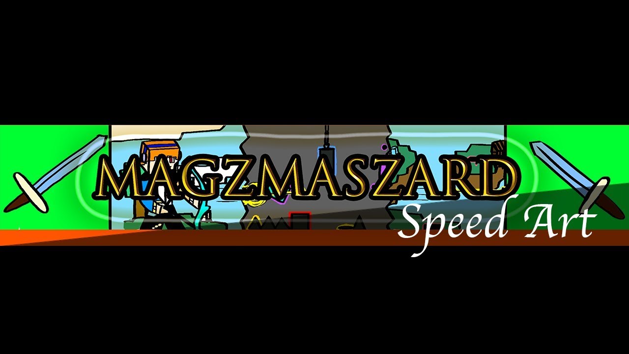 Banner Design For Magzmaszard Photoshop Drawing W Paige Youtube