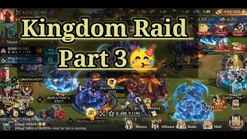 Kingdom Raid Part 3 |30oct| King Of Avalon