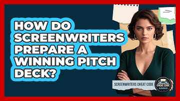 How Do Screenwriters Prepare A Winning Pitch Deck? - Screenwriter
