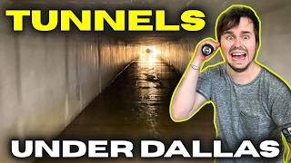 Exploring Storm Drains Under Dallas Texas